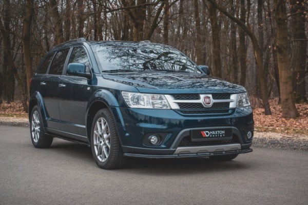 MAXTON DESIGN - Spoiler pod Predný náraznik   Fiat Freemont , Čierny lesk – Obrázok 2