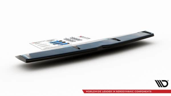 MAXTON DESIGN - Stredový spoiler pod zadný náraznik Hyundai I30 N Mk3 Fastback , Čierny lesk – Obrázok 6
