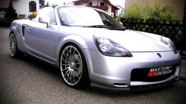 MAXTON DESIGN - Spoiler pod Predný náraznik   TOYOTA MR2 MK3 , Čierny lesk