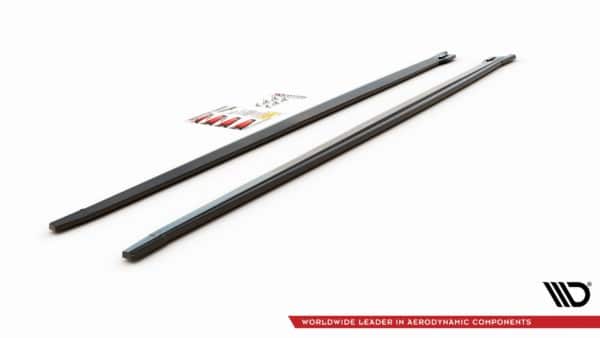 MAXTON DESIGN - Lišty pod prahy for vhodné pre BMW X2 F39 M-Pack , Čierny lesk – Obrázok 7