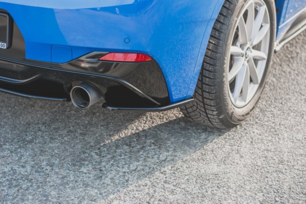 MAXTON DESIGN - Bočné difúzory zadného náraznika for vhodné pre BMW X2 F39 M-Pack , Čierny lesk – Obrázok 4