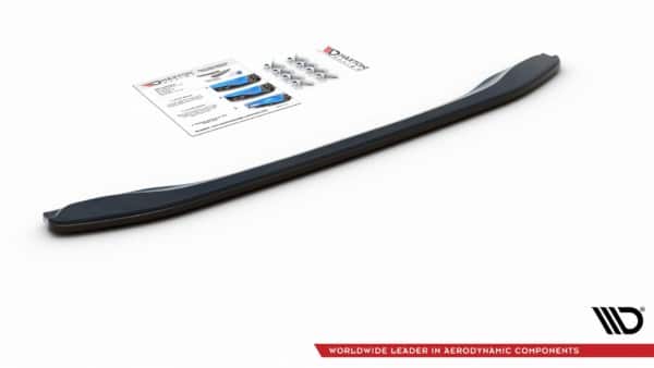 MAXTON DESIGN - Stredový spoiler pod zadný náraznik for vhodné pre BMW X2 F39 M-Pack , Čierny lesk – Obrázok 7