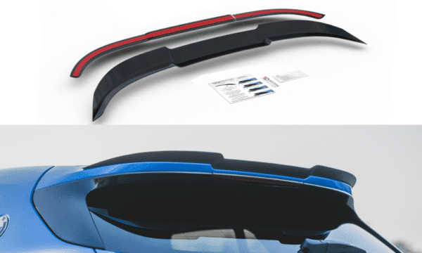 MAXTON DESIGN - Predlženie spoilera  for vhodné pre BMW X2 F39 M-Pack , 
Čierny lesk