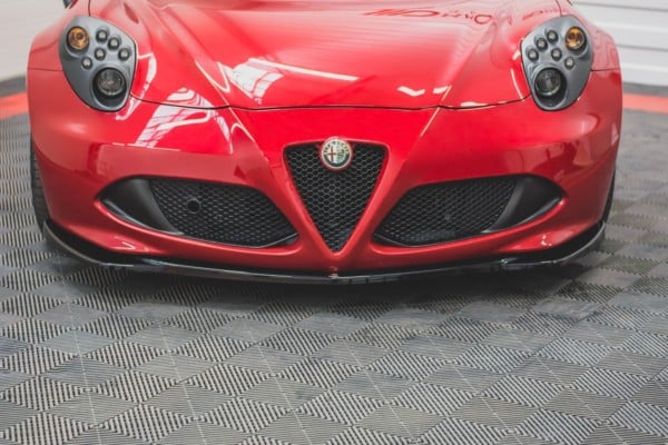 MAXTON DESIGN - Spoiler pod Predný náraznik   Alfa Romeo 4C , Čierny lesk – Obrázok 5