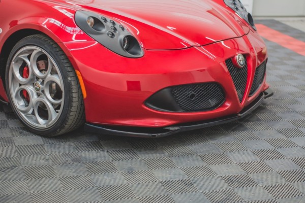 MAXTON DESIGN - Spoiler pod Predný náraznik   Alfa Romeo 4C , Čierny lesk – Obrázok 3