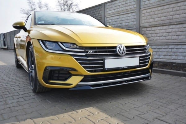 MAXTON DESIGN - Spoiler pod Predný náraznik   v.2 VW ARTEON , Čierny lesk – Obrázok 3