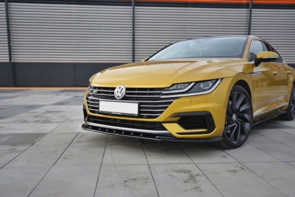 MAXTON DESIGN - Spoiler pod Predný náraznik   v.3 VW ARTEON , 
Čierny lesk
