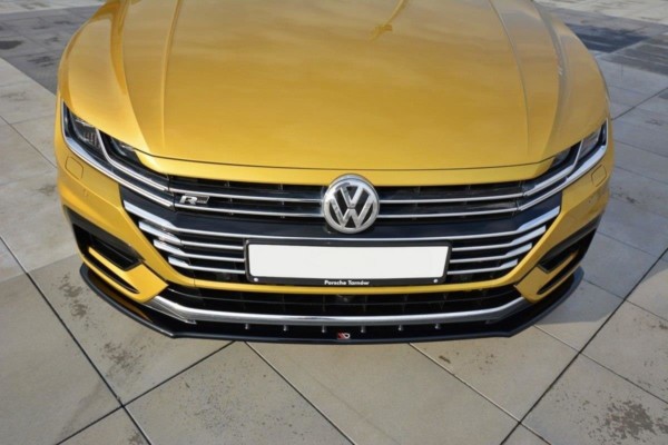 MAXTON DESIGN - Spoiler pod Predný náraznik   v.3 VW ARTEON , 
Čierny lesk – Obrázok 2