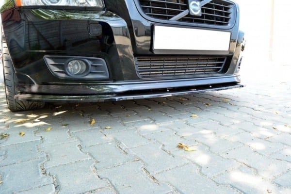 MAXTON DESIGN - Spoiler pod Predný náraznik   v.1 VOLVO V50F R-DESIGN , 
Čierny lesk – Obrázok 5