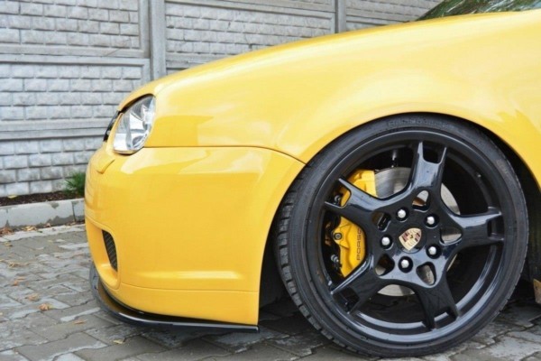 MAXTON DESIGN - Spoiler pod Predný náraznik   VW GOLF IV R32 , Čierny lesk 
940 – Obrázok 4