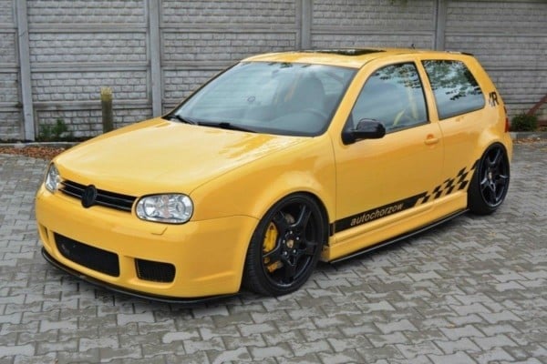 MAXTON DESIGN - Spoiler pod Predný náraznik   VW GOLF IV R32 , Čierny lesk 
940 – Obrázok 5