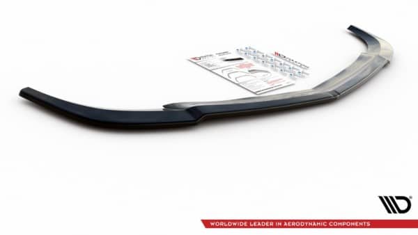 MAXTON DESIGN - Spoiler pod Predný náraznik   Mercedes C-Class W204 AMG-Line Facelift , Carbon look