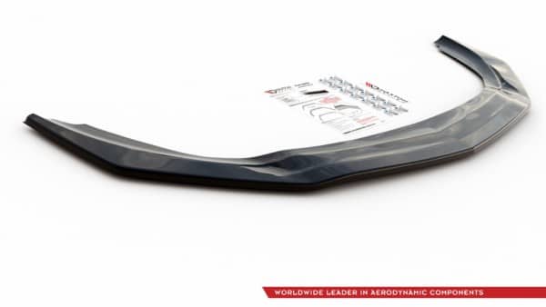 MAXTON DESIGN - Spoiler pod Predný náraznik   V.1 Mercedes A35 AMG W177 , Čierny lesk – Obrázok 7
