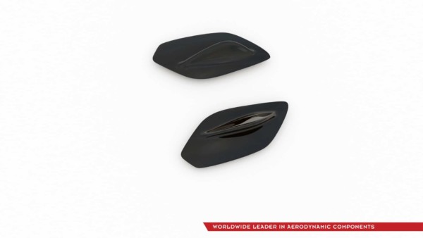MAXTON DESIGN - Bočné predlženie spoileras Mercedes A35 AMG W177 , Čierny lesk – Obrázok 6