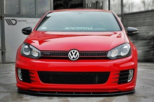 MAXTON DESIGN - Spoiler pod Predný náraznik   VER.2 VW GOLF VI (FOR GOLF GTI 35TH) , Čierny lesk 
947 – Obrázok 2