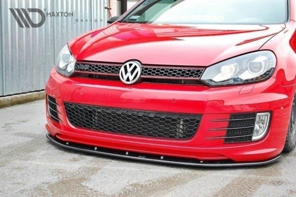 MAXTON DESIGN - Spoiler pod Predný náraznik   VER.2 VW GOLF VI (FOR GOLF GTI 35TH) , Čierny lesk 
947 – Obrázok 3