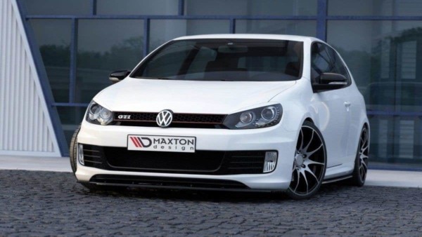 MAXTON DESIGN - Spoiler pod Predný náraznik   VER.2 VW GOLF VI (FOR GOLF GTI 35TH) , Čierny lesk 
947 – Obrázok 4