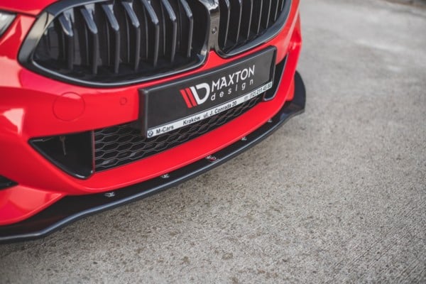 MAXTON DESIGN - Spoiler pod Predný náraznik   V.1 Bmw M850i G15 , Čierny lesk – Obrázok 3