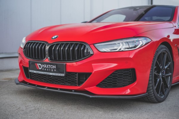 MAXTON DESIGN - Spoiler pod Predný náraznik   V.1 Bmw M850i G15 , Čierny lesk – Obrázok 4