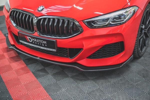 MAXTON DESIGN - Spoiler pod Predný náraznik V.2 Bmw M850i G15 , Čierny lesk – Obrázok 3