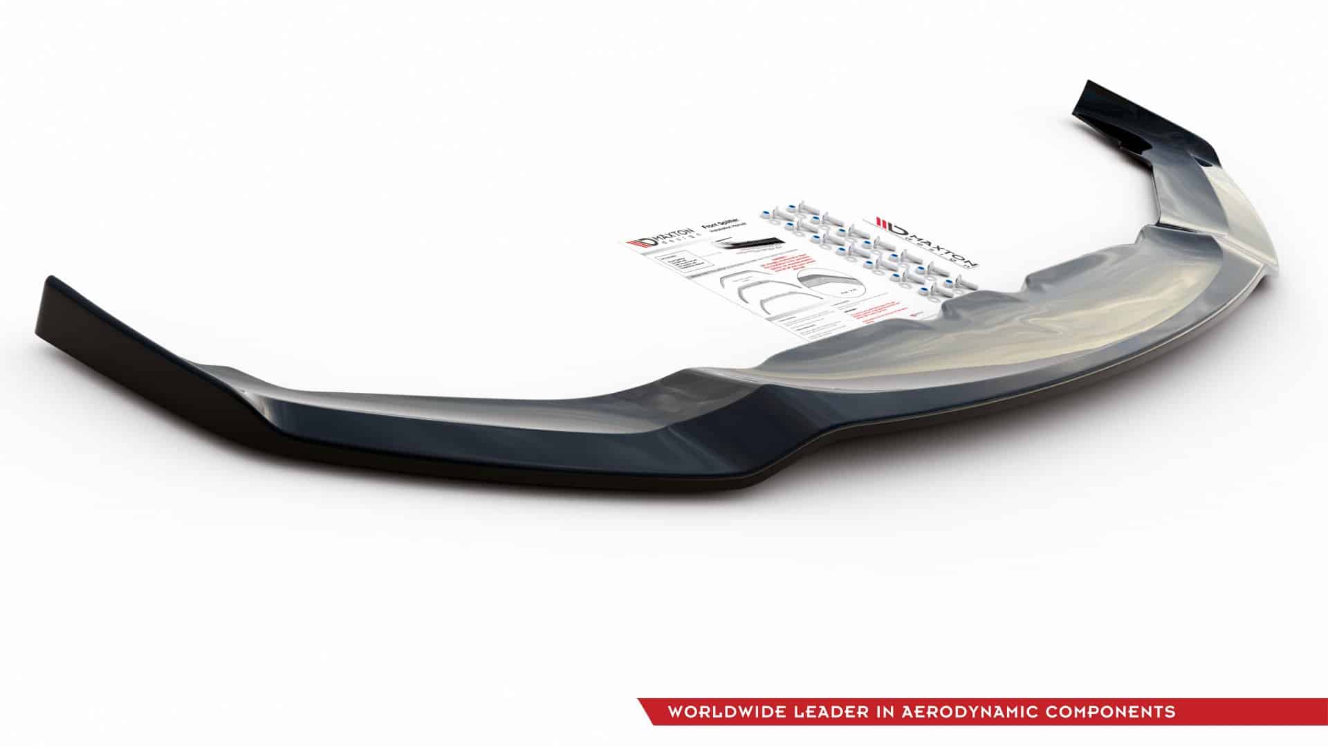 MAXTON DESIGN - Spoiler pod Predný náraznik V.2 Bmw M850i G15 , Čierny lesk – Obrázok 7