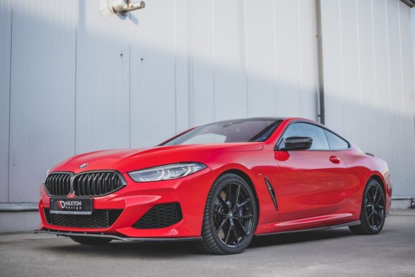 MAXTON DESIGN - Lišty pod prahy Bmw M850i G15 , Čierny lesk – Obrázok 2