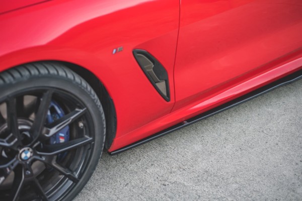 MAXTON DESIGN - Lišty pod prahy Bmw M850i G15 , Čierny lesk – Obrázok 5