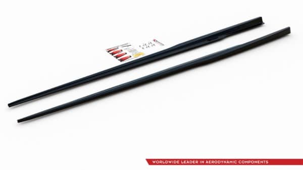 MAXTON DESIGN - Lišty pod prahy Bmw M850i G15 , Čierny lesk – Obrázok 6