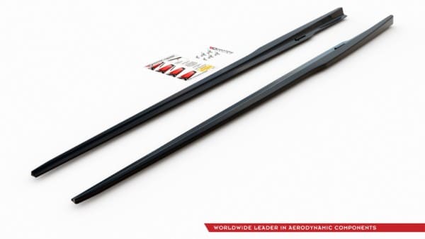 MAXTON DESIGN - Lišty pod prahy Bmw M850i G15 , Čierny lesk – Obrázok 7