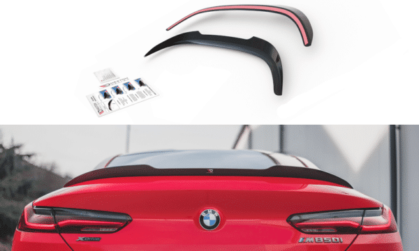 MAXTON DESIGN - Predlženie spoilera  Bmw M850i G15 , 
Čierny lesk
