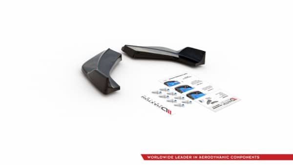 MAXTON DESIGN - Bočné difúzory zadného náraznika V.3 Hyundai I30 N Mk3 Hatchback , Čierny lesk – Obrázok 7