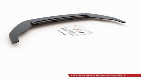 MAXTON DESIGN - Racing Durability Spoiler pod Predný náraznik   VW Golf 7 GTI , Black – Obrázok 16