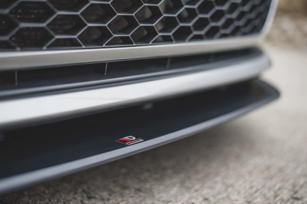 MAXTON DESIGN - Racing Durability Spoiler pod Predný náraznik   VW Golf 7 GTI , Black – Obrázok 6