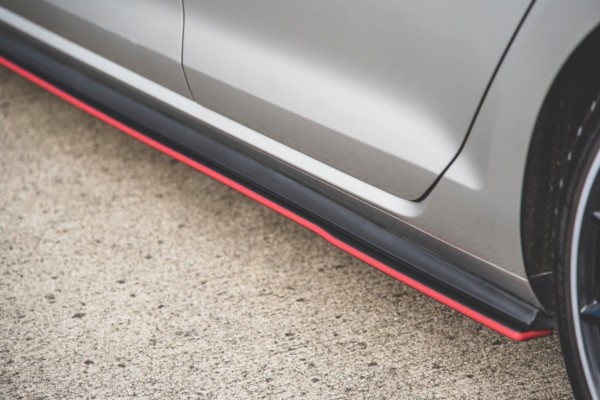 MAXTON DESIGN - Racing Durability Lišty pod prahy VW Golf 7 GTI , Black – Obrázok 13