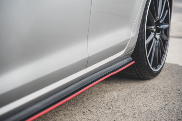 MAXTON DESIGN - Racing Durability Lišty pod prahy VW Golf 7 GTI , Black – Obrázok 14