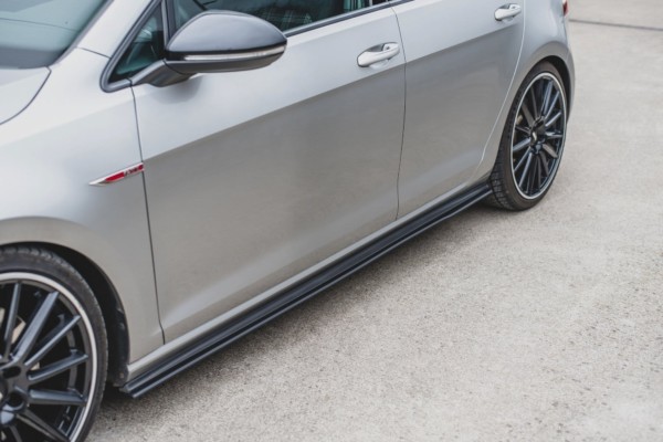 MAXTON DESIGN - Racing Durability Lišty pod prahy VW Golf 7 GTI , Black – Obrázok 7