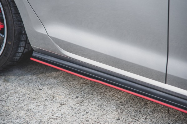 MAXTON DESIGN - Racing Durability Lišty pod prahy VW Golf 7 GTI , Black – Obrázok 10