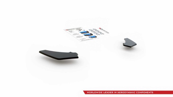 MAXTON DESIGN - Racing Durability Bočné difúzory zadného náraznika V.2 VW Golf 7 GTI , Black – Obrázok 12