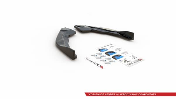 MAXTON DESIGN - Bočné difúzory zadného náraznika Toyota Corolla XII Hatchback , Čierny lesk – Obrázok 8
