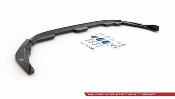 MAXTON DESIGN - Stredový spoiler pod zadný náraznik Toyota Corolla XII Hatchback , Čierny lesk – Obrázok 6