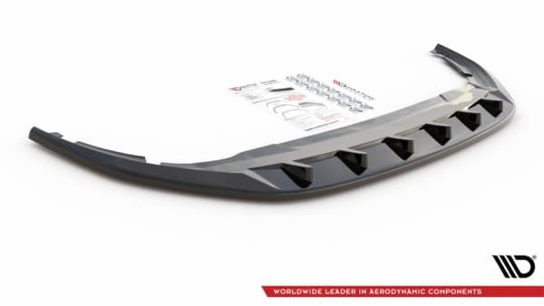 MAXTON DESIGN - Spoiler pod Predný náraznik   V.1 VW Golf 8 , Čierny lesk – Obrázok 7
