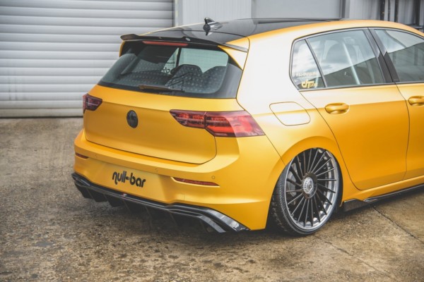MAXTON DESIGN - Difúzor zadného náraznika  VW Golf 8 , 
Čierny lesk – Obrázok 2