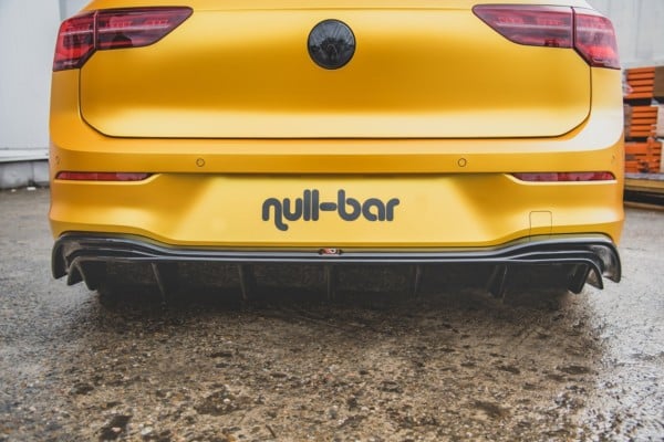 MAXTON DESIGN - Difúzor zadného náraznika  VW Golf 8 , 
Čierny lesk – Obrázok 6