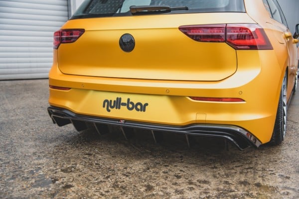 MAXTON DESIGN - Difúzor zadného náraznika  VW Golf 8 , 
Čierny lesk – Obrázok 4