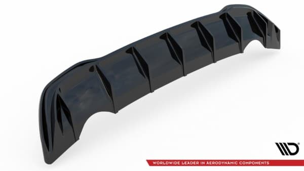 MAXTON DESIGN - Difúzor zadného náraznika  VW Golf 8 , 
Čierny lesk – Obrázok 7