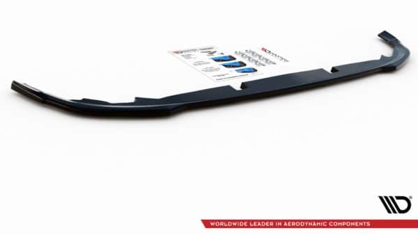 MAXTON DESIGN - Stredový spoiler pod zadný náraznik VW Golf 8 , Čierny lesk – Obrázok 6