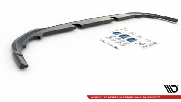 MAXTON DESIGN - Stredový spoiler pod zadný náraznik VW Golf 8 , Čierny lesk – Obrázok 7