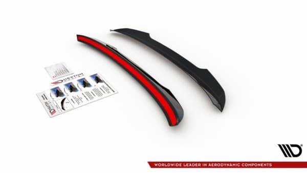 MAXTON DESIGN - Predlženie spoilera  V.1 VW Golf 8 , 
Čierny lesk – Obrázok 6