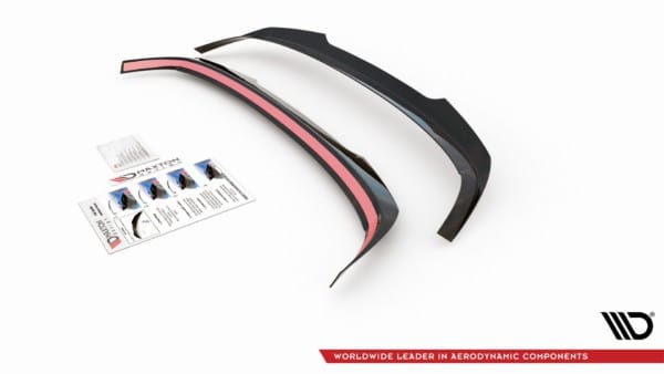 MAXTON DESIGN - Predlženie spoilera  V.2 VW Golf 8 , 
Čierny lesk – Obrázok 7