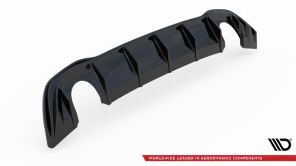 MAXTON DESIGN - Difúzor zadného náraznika  VW Golf 8 (GTI Look) , 
Čierny lesk – Obrázok 8